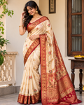 Crimson Banarasi Bridal Saree