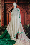 Geo Art Festive Elegance Saree in Grey - Grey - view 1
